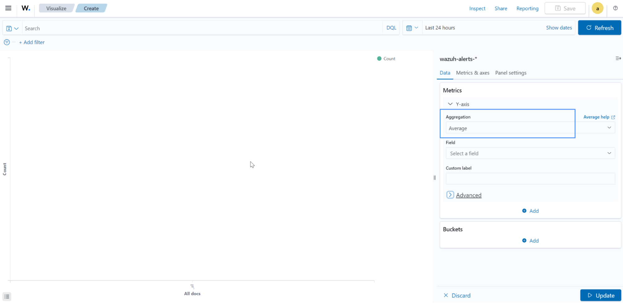Average metrics aggregation