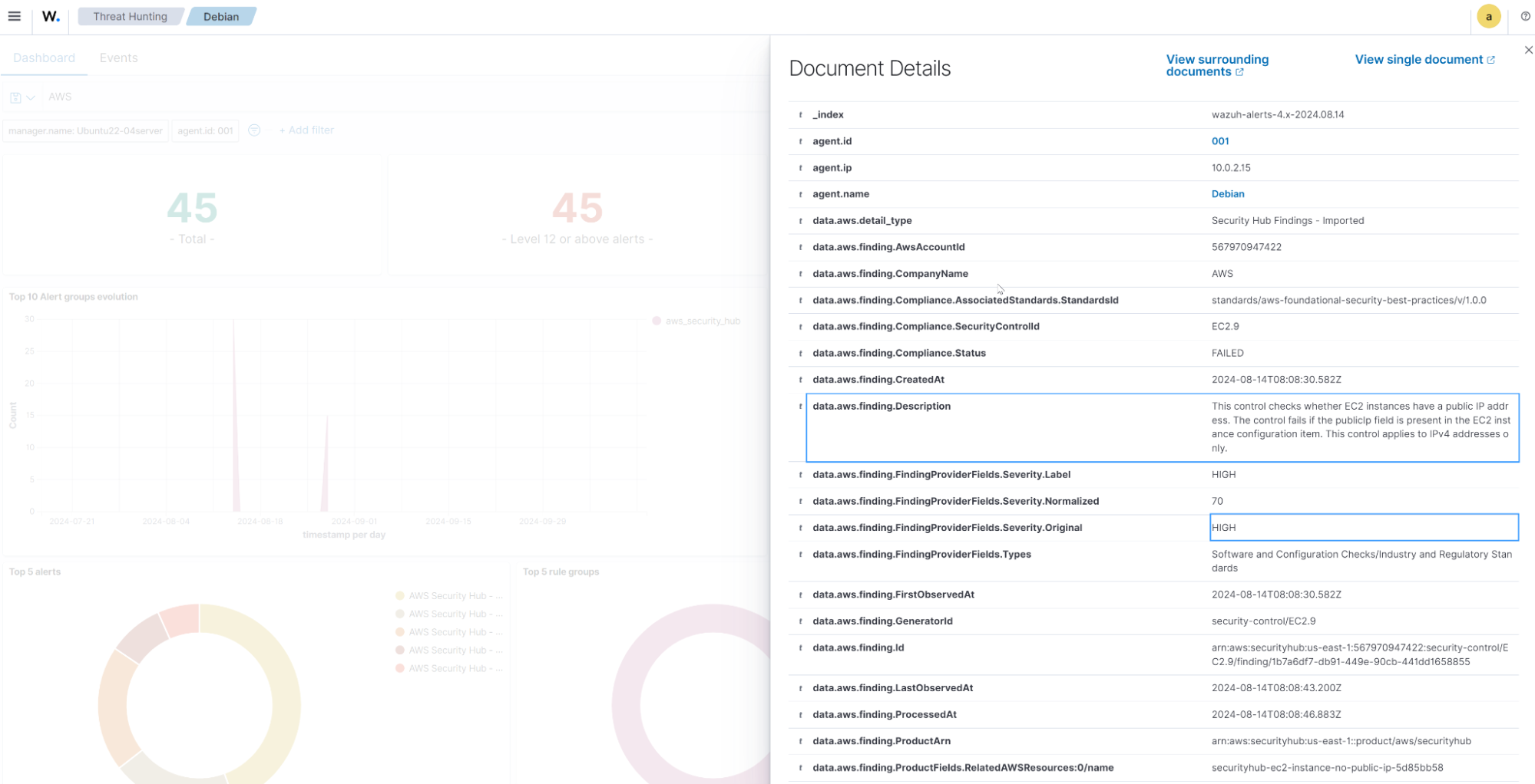 Create EventBridge rule